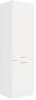Kuechen-preisbombe EKO White Hochschrank 60 cm Weiss matt Küchenzeile Küchenblock Küche Einbauküche