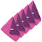 Kochblume 1-3-5-10er Set | Microfasertuch Putztuch 30 x 30cm, Aufnahmefähigeit bis ca. 300 ml | In der bunten Box (pink-lila, 5er Set)