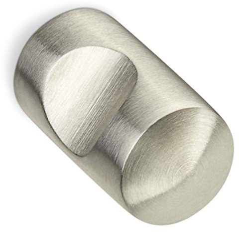 SOTECH 10 Stück Möbelknöpfe EK01 Ø 15 mm Edelstahl gebürstet Möbelknauf