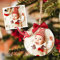 LAC Palline di Natale Personalizzate con Foto - Addobbi Natalizi - Regalo e Decorazione per Natale (Disco in Plexiglass)