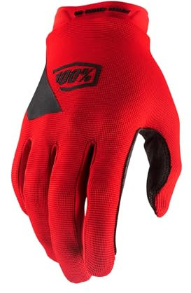 100% GUANTES Unisex Erwachsene Ridecamp Gloves Red-2XL Handschuhe, rot (rot), 2XL
