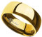 Taffstyle Band Ring Edelstahl Herrenring Damenring Partnerring Trauring Verlobungsring Damen Herren Gold Größe 63 (20.1) Breit 8mm