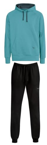 Trigema Herren 6799058 Freizeitanzug, Seegras, 3XL EU