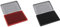 Imprint 9073M Stempelkissen Rot – Metall, Größe 12,5 x 8 cm & Imprint 9072M Stempelkissen Schwarz – Metall, Größe 11 x 7 cm