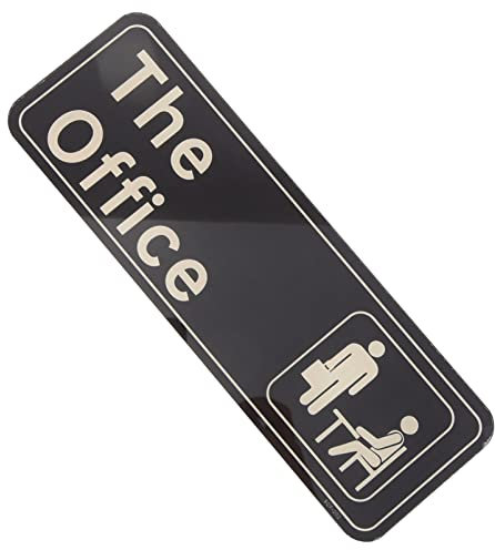 Happyyami Türschild Für Büro Selbstklebendes Minimalistisches Design Einfache Installation Langlebig Und Robust Beschilderung Für Home Office Und Arbeitszimmer