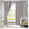 APEX FURNISHINGS Light Grey Blackout Curtains for Bedroom 108 Inch Drop Thermal Insulated Eyelet Curtains & Drapes for Window Treatment & Living Room, 2 Panels (90x108 Inches)