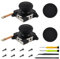 ZHUROUPU Efecto Hall Joystick de Repuesto para Switch Joycon, No Drift 3D Analog Joystick para Nintendo Switch para Switch OLED/Lite, Izquierda/Derecha Joystick Thumb Sticks de Repuesto