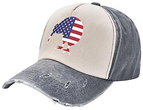 Baseball Cap Kiwi Bird New Zealand Usa Flag Golf Caps Unisex Baseballmütze Mode Baseballkappe Für Outdoor Running Reisen