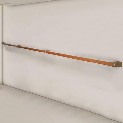 Handlauf Treppe Geländer Treppengeländer Innen Handläufe Für Gewerbliche Treppen Im Innen- Und Außenbereich, 1, 2 Meter, 3, 4, 5 M Lang, Treppengeländer-Set Aus Holzimitat