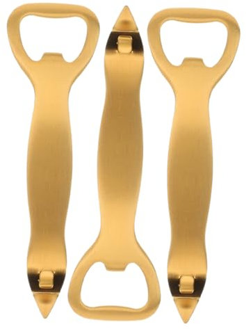 BESTOYARD 3stücke Flaschenöffner Mit Verschluß Aus Mini-flaschenöffner Werkzeug Zum Öffnen Von Fläschchen Für Hause Und Unterwegs