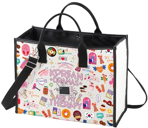 WZMPA Kosmetiktasche mit koreanischem Drama, Geschenk für K-Drama-Liebhaber, mit Reißverschluss, für Damen und Mädchen, Korean Dramas BG, Passform: