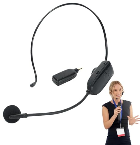 Amplificatore vocale senza fili – microfono wireless | microfono wireless ricaricabile 2,4 G anti-vange, amplificatore portatile, cassa senza fili con aule per aule