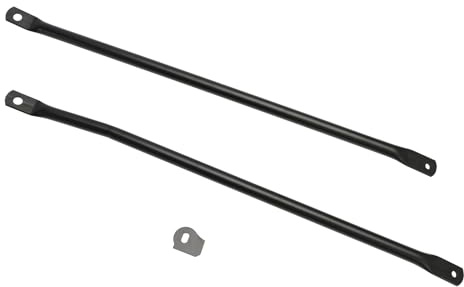Bruce & Shark Frame Support Struts Right + Left w/Weld-on Plate für Simson für S50 für S51 für S70 Enduro