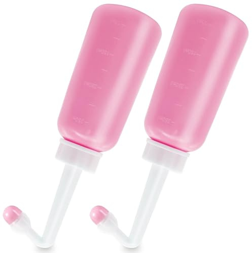 2PCS Peri for Postpartum Care, 350ml Perineal Bottle Postpartum Essentials Upside Down Peri Bottle for Perineal Recovery