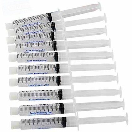 Set 10 x 3 ml siringhe senza perossidi
