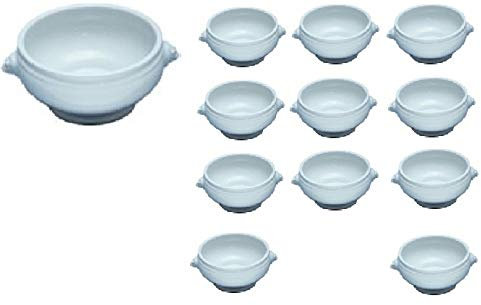 TAMLED Löwenkopf-Suppentasse Kapazität: 0,45 l - 12 Stück Porzellan
