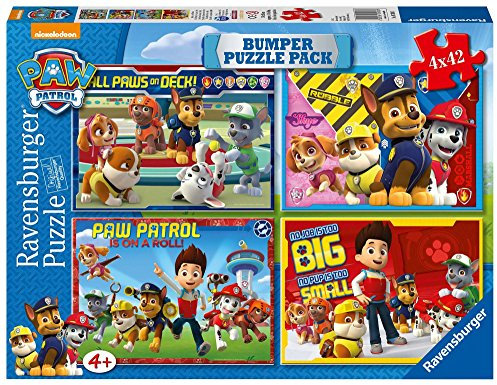 Ravensburger Paw Patrol 4 x 42 Piece Puzzles