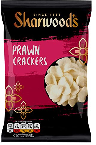 Sharwood's Ready To Eat Prawn Crackers, 60 g