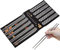 Chopsticks, Cozyswan 5 Pairs Stainless Steel Chopsticks Washable for Dishwasher 20 cm for Sushi Noodle Rice BBQ