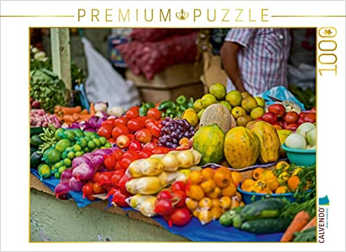 CALVENDO Puzzle EIN Motiv aus dem Kalender Marktstände weltweit 1000 Teile Puzzle quer | 1000 Teile Lege-Größe 64 x 48 cm Foto-Puzzle für glückliche Stunden
