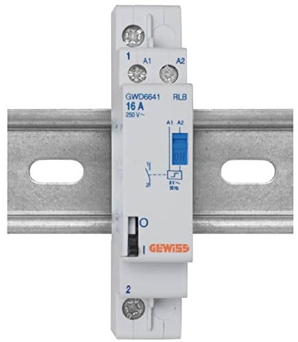 Gewiss Power – Stromstoßschalter 1 NA 16 A 8 VAC 1 Modul