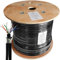 Loops CAT6 SWA Steel Wire Armoured UTP Cable – Direct Burial Outdoor/Underground HDPE – 23 AWG Pure Copper Solid Core External Ethernet Data Reel/Drum – POE PE RJ45 LSZH