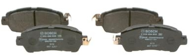 Bosch BP2006 - Brake Pads Car Front Axle - 1 Set of 4 Pads | Bosch Quality - Reduced Noise and Dust - ECE-R90 Certified - Copper-Free