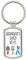 Drifting Ducks Personalised Shed Keys Metal Keyring Birthday Father's Day Gift