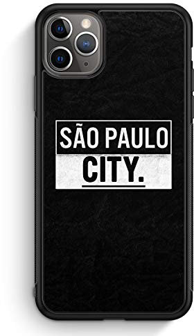MUNIQASE Sao Paulo City - Silikon Hülle für iPhone 11 Pro Max - Motiv Design Brasilien Brazil - Cover Handyhülle Schutzhülle Case Schale