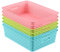 Ponpong Woven A4 Plastic Basket Trays, Packs of 6
