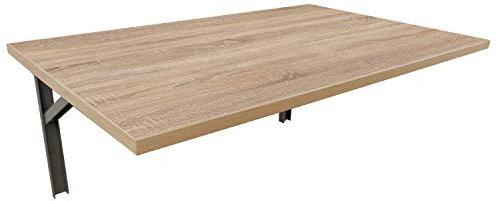 mikon 90x60 Wandtisch Wandklapptisch Küchentisch Schreibtisch Esstisch Klapptisch Esstisch Wandtisch Küchentisch Schreibtisch Kinderschreibtisch Bartisch Computertisch | Sonoma