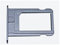 Für Apple iPhone 5 Simkartenhalter Sim Halter Schlitten Schwarz