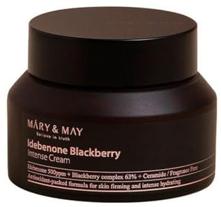 MARY & MAY Idebenone + Blackberry Intensive Cream (70 g)