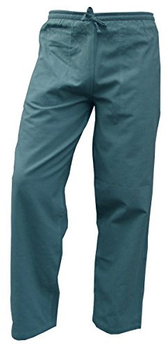 PANASIAM 'K' - Trousers in Petrol Blue, M