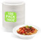 GREENESAGE 100 Pack Paper Bowls Disposable Bowls 16oz Eco-Friendly, Sugarcane Strong White Bowls Serving Bowls Compostable Soup Bowls for Hot Food Christmas Wedding Party