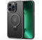 2NSPDRGNI Magnetisch Hülle für iPhone 11 Pro Max,Durchscheinende Matt Schutzhülle Magnetring Handyhülle mit Unsichtbar Ständer,Schwarz