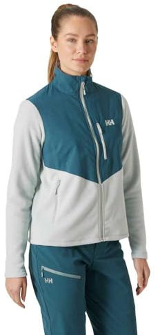Helly Hansen W Daybreaker Block Giacca Primo Strato, 462 Nebbia Verde, M Donna