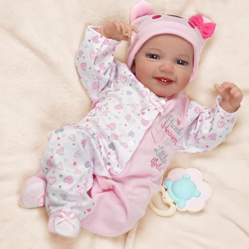 BABESIDE Reborn-Baby Puppen Lebensechte 20 Zoll Realistische Baby Puppen Weicher Körper Real Life Neugeborenes Baby Puppe Mädchen Schönes Erwachen mit Geschenkbox für Kinder Geburtstag Sammlung