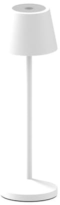 Lumisky EMILY Tischleuchte, kabellos, LED, warmweiß, dimmbar, Höhe 25 cm, Weiß