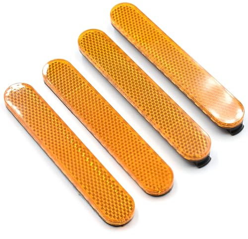 myBESTscooter – Reflektierender Reflektor für Vorder- und Hinterrad für Xiaomi 4 Ultra Elektroroller