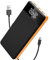 Power Bank 30000mah Schnellladefunktion USB C Powerbank PD 25W 3 Ausgängen & 3 Eingängen Externe Handyakkus Große Kapazität mit LED Display & Taschenlampe für Smartphones, Tablets (Orange)