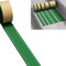 Flexibler Treppenschutz, 5 m, Türschwellenstreifen mit selbstklebender Rückseite, für Laminatboden und Teppichübergang, Innenstufen, Kanteneinfassung, 100 mm, Grün