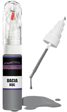 Stylo de retouche peinture pour modèles Dacia GRIS SCHISTE KQG - Kit de fixation anti-rayures et anti-éclats