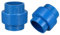 TOP-VIGOR Lot de 2 raccords de tuyau en PVC, 40 mm, raccords de plomberie Union à solvant, connecteur rapide pour aquarium, étang, bleu