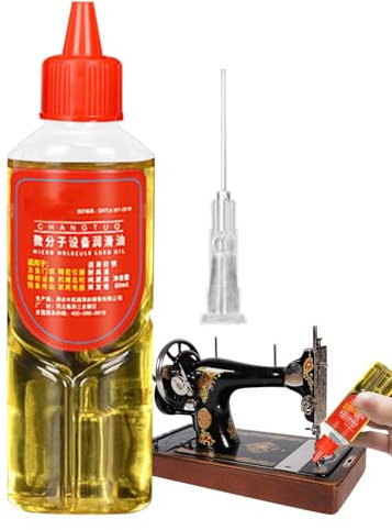 Sewing Machine Oil, 30ml Nähmaschinenöl, Öl Laufband Schmieröl, Feinmechaniköl, klaress, Nicht Färbendes Öl, Schmierölöler, Ideal Für Feinmechanische Komponenten, Nähmaschine, Türen, fensters