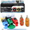 6pcs Glass Paints for Glass Painting,Glass painting Kit,Stained Glass Paint with Gl/ass Paint Pen,Craft Porcelain Pai/nt,Bright Colors,Strong Covering Power for Ceramic, gl/ass,Rock Pa/inting,Window