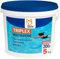 Akitaink Triplex Multiazione Pastiglie Cloro 3 in 1 per Piscina | Azione Lenta | Disinfettante, Antialghe e Flocculante | Secchio da 5 KG