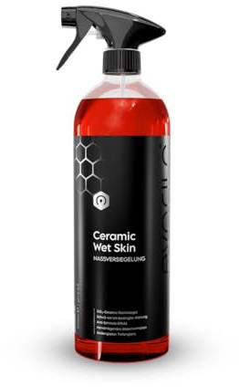evorilo Ceramic Wet Skin 1 Liter Nassversiegelung mit SiO₂-Ceramic | Sofortiger Glanz, starker Abperleffekt, spürbar glatte Oberfläche, wasser- & schmutzabweisendes Finish
