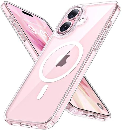 Miracase für iPhone 17 Hülle mit Magsafe TOP MIL, Klar | [TOP Militärschutz & Magnetkraft] Stoßfest Kratzfest mit Samtiger Haptik Extrem Langlebig Handyhülle für iPhone 17 6,3