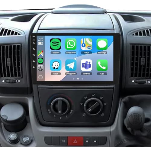 ACAVICA Autoradio pour Fiat Ducato, Citroën Jumper, Relay Peugeot Boxer